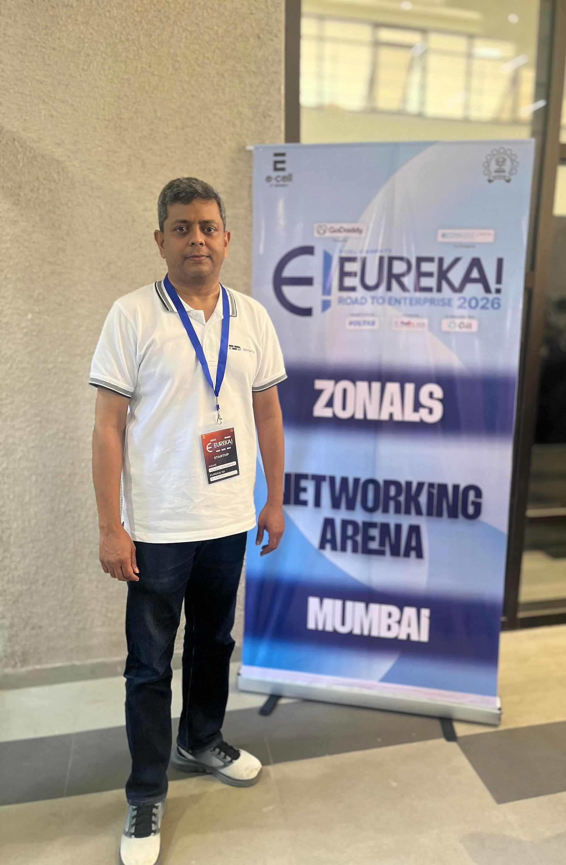 Kannan Singaravelu at the Eureka! 2026 Mumbai Zonals