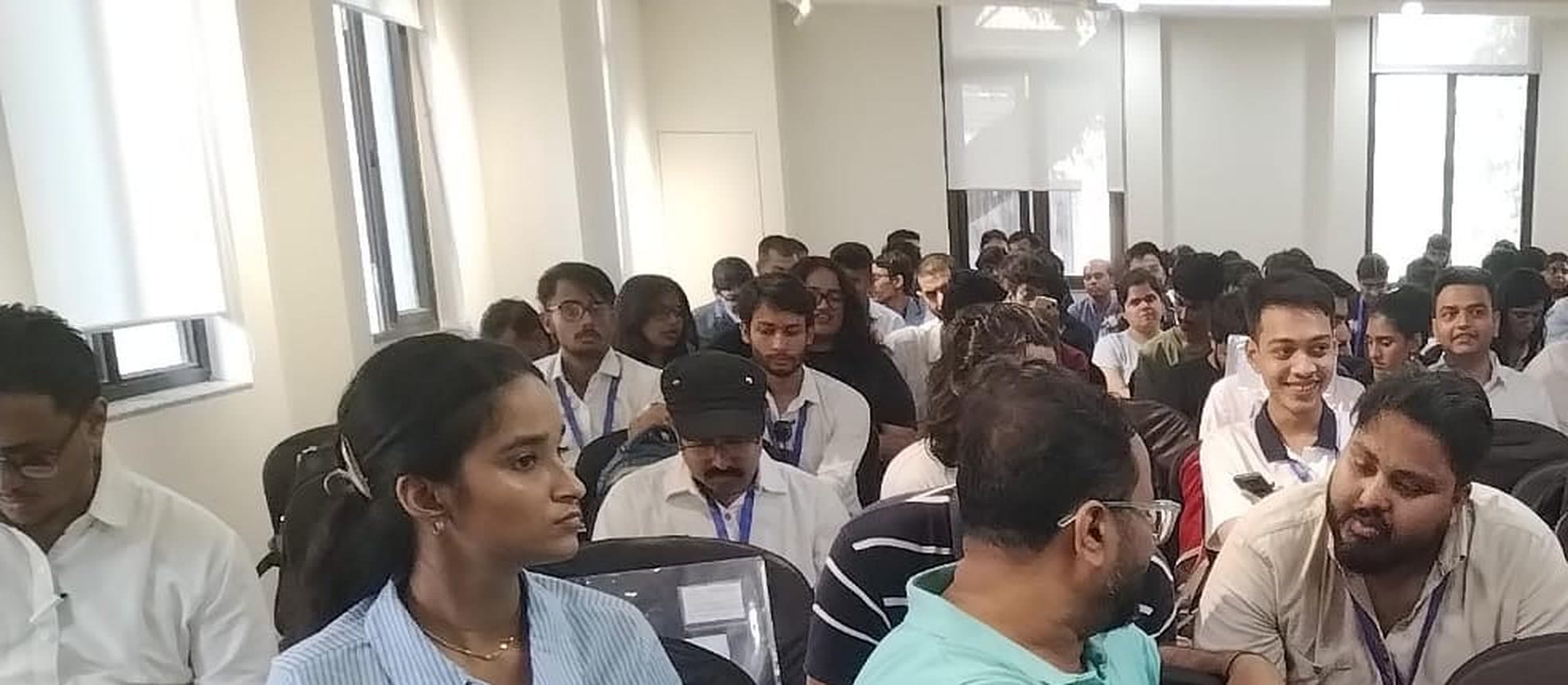 A full room of founders at the Eureka! 2026 Mumbai Zonals
