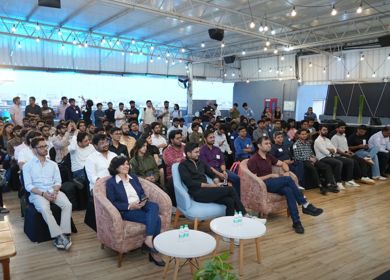 The audience at India Builds with Claude in Bengaluru