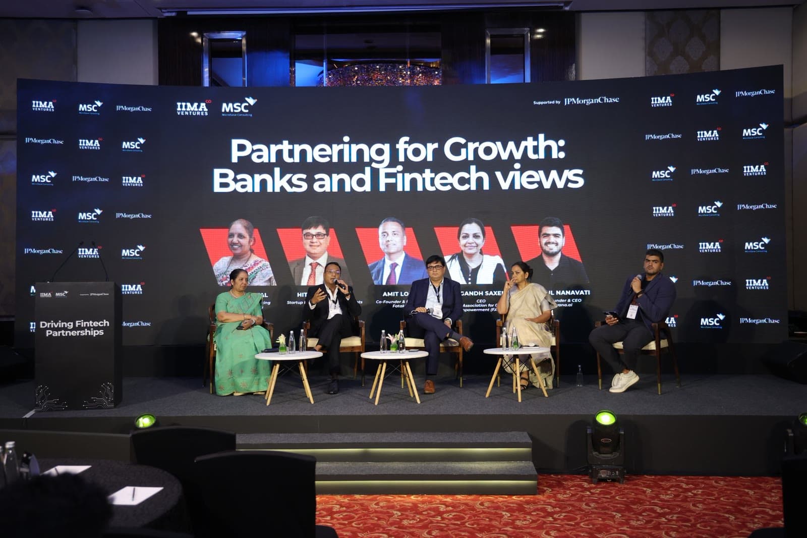 Panel on partnering for growth, banks and fintech views